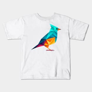 Paradise Bird - Abstract bird design for the environment Kids T-Shirt